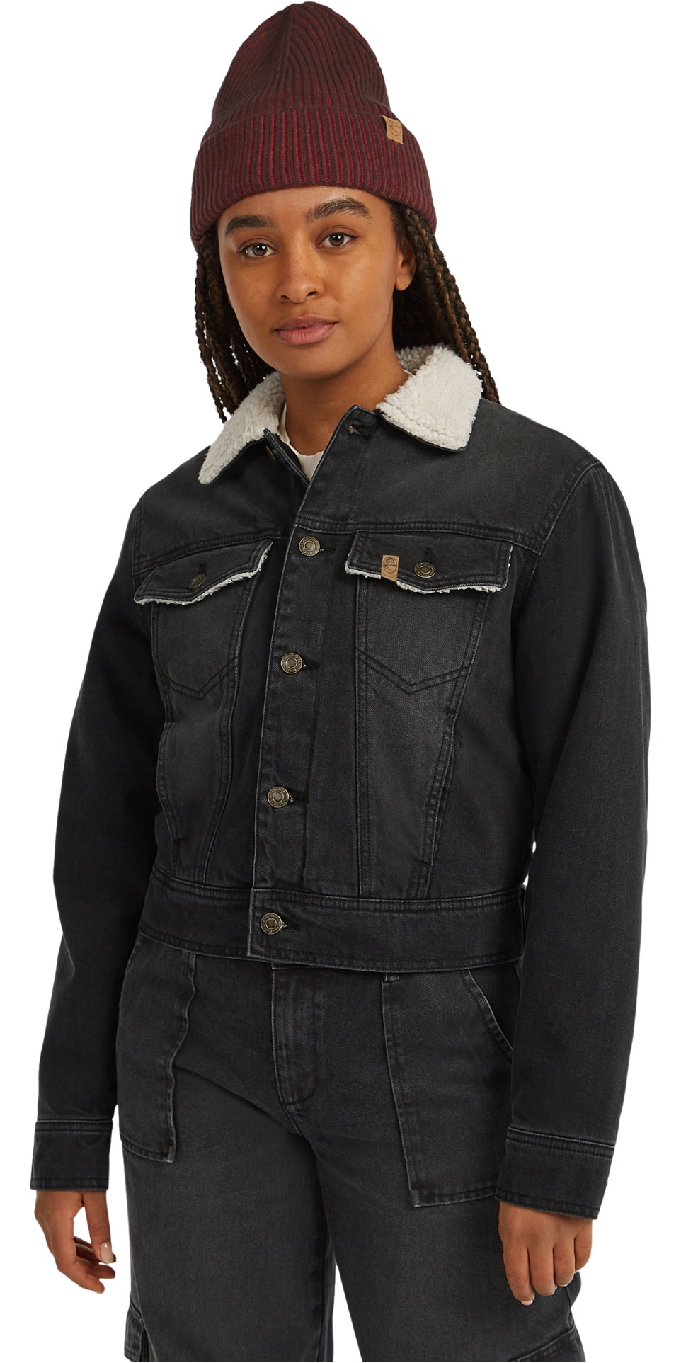 2025 Roxy Womens Vl Nightfall Jacket ERJJK03680 - Anthracite